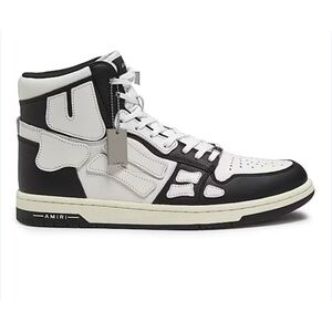 AMIRI men's SKEL high top leather sneakers size 42/9